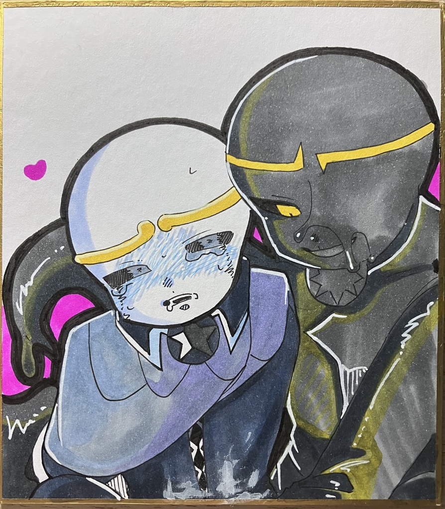 しゃーくねす色紙