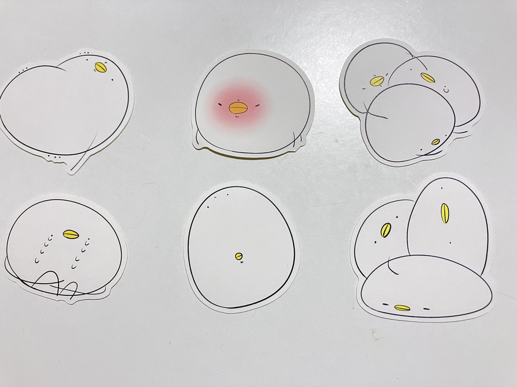 たぶんとり　シール
