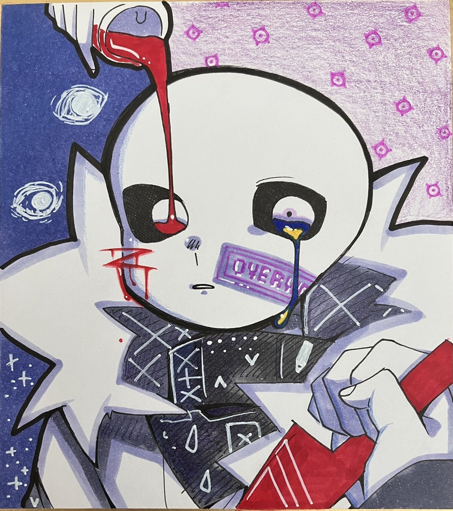 クロス色紙