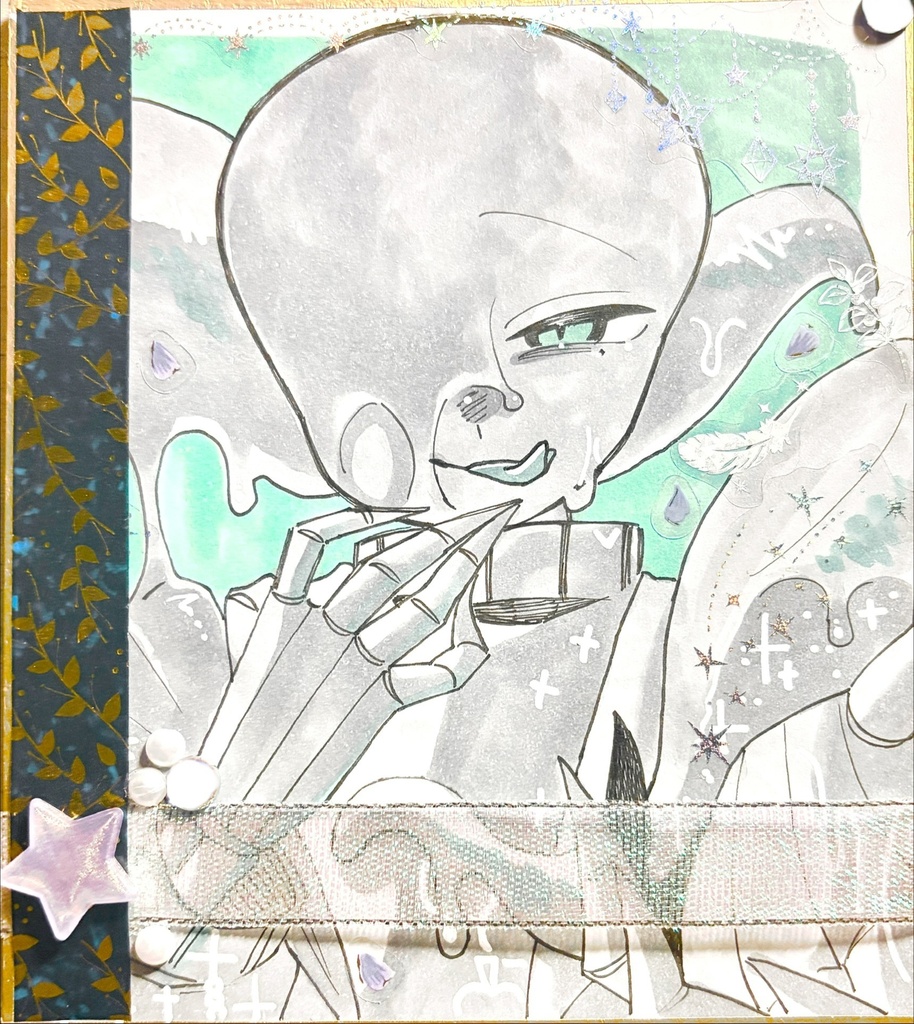 メア様色紙
