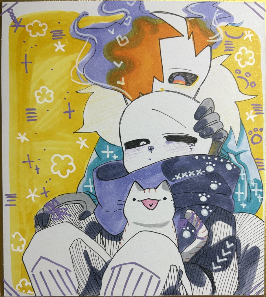 カラキラ色紙