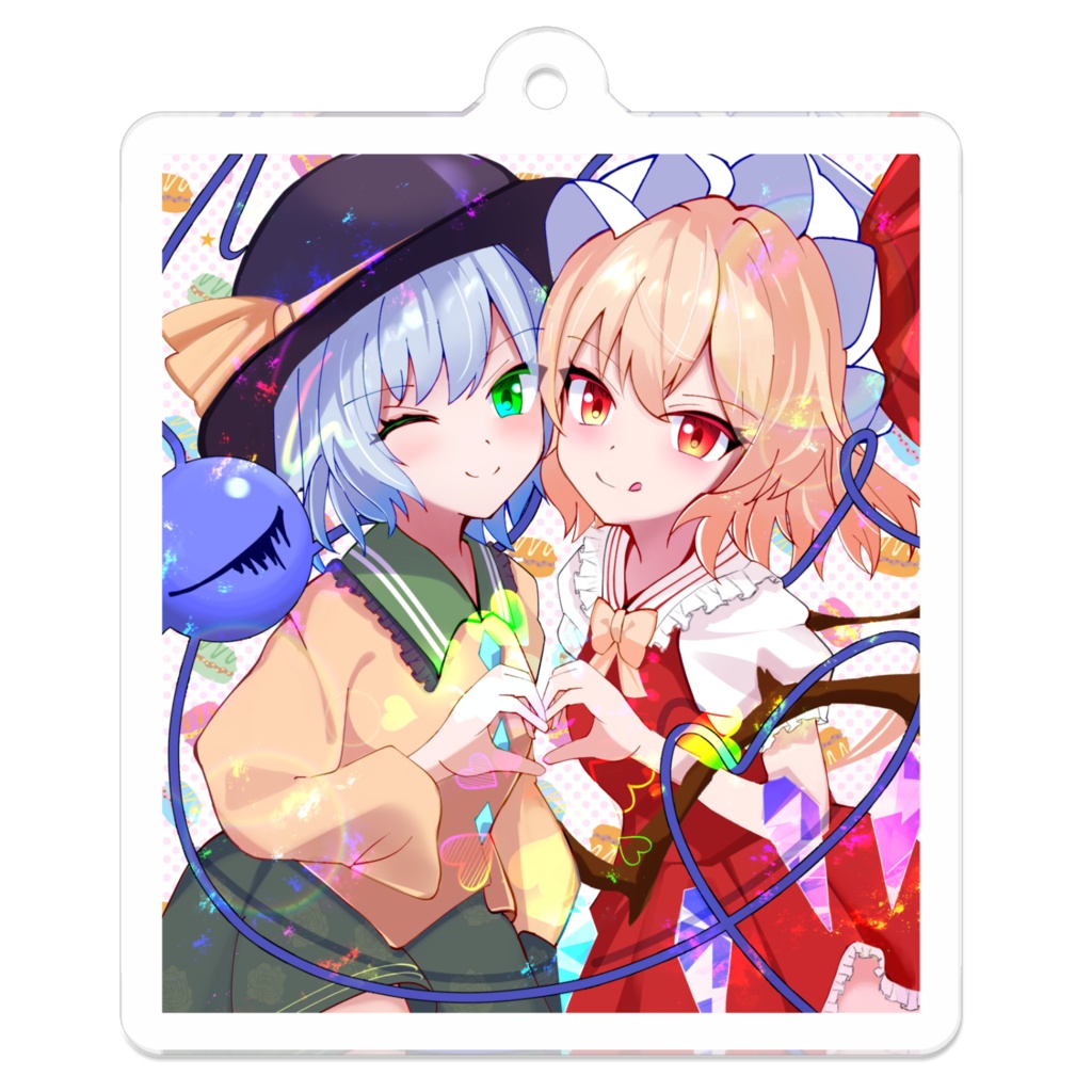 ふらんちゃん&こいしちゃんアクキー