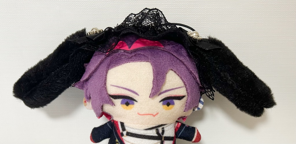 しろくろうさぎヘッドドレス