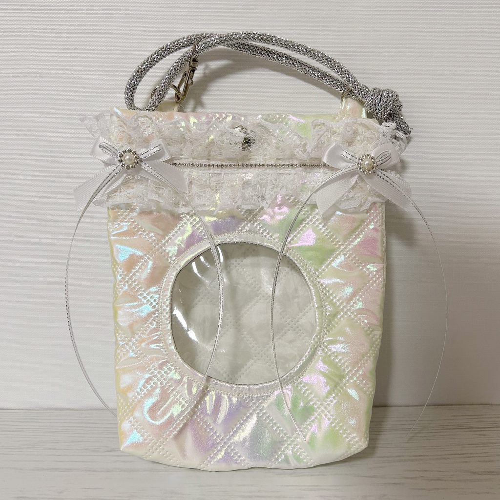 窓つきパペチャンポーチ 1匹用