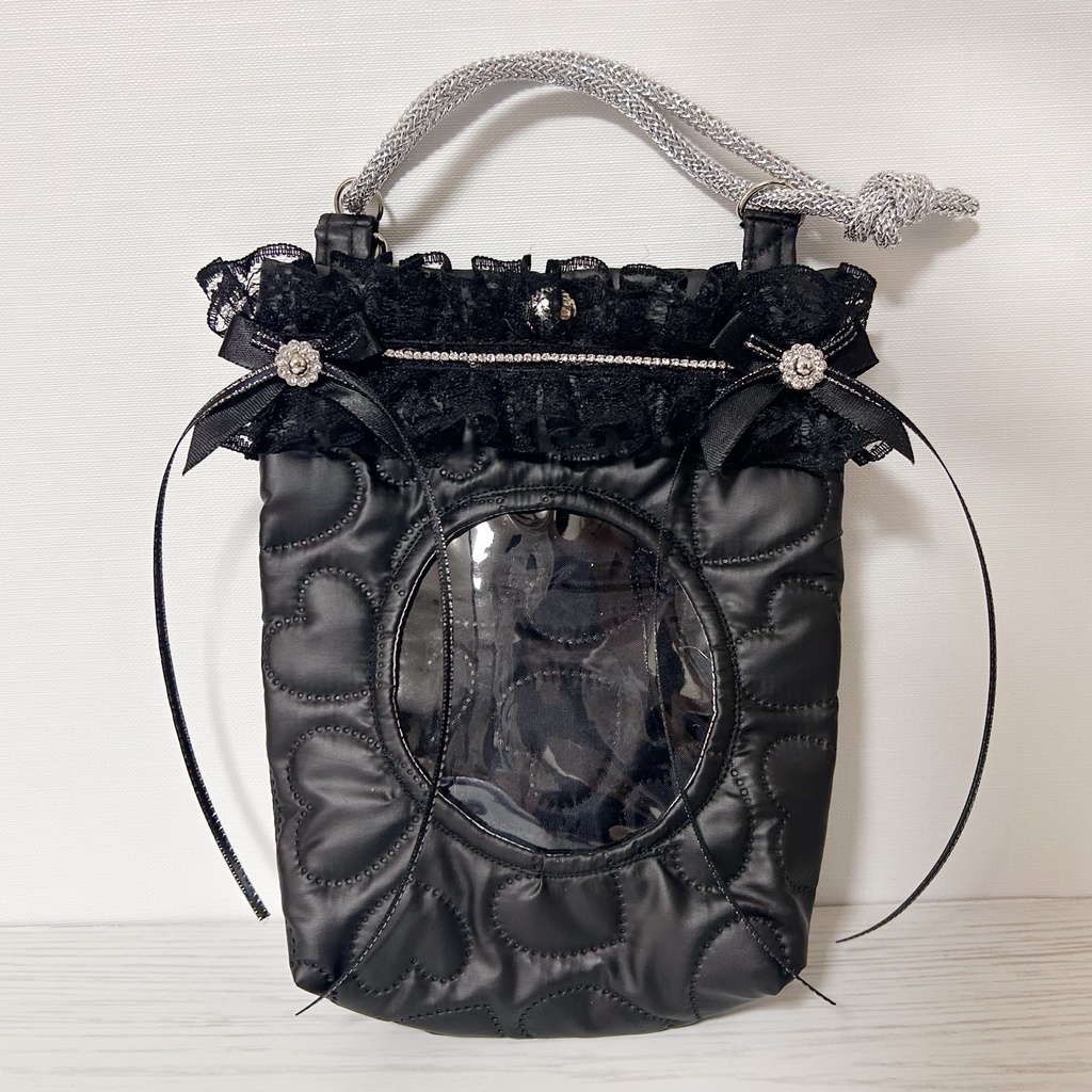 窓つきパペチャンポーチ 1匹用