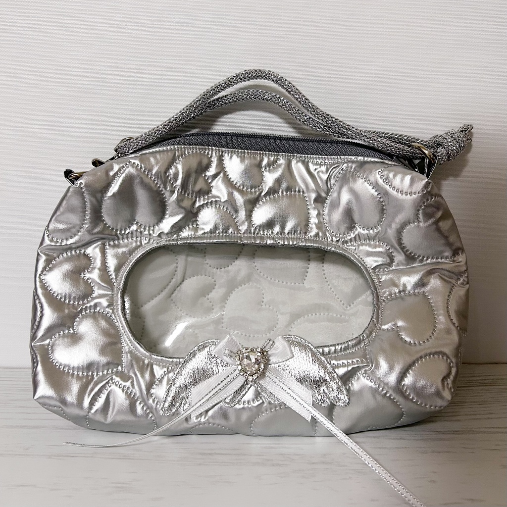 窓付きパペチャンポーチ 2匹用