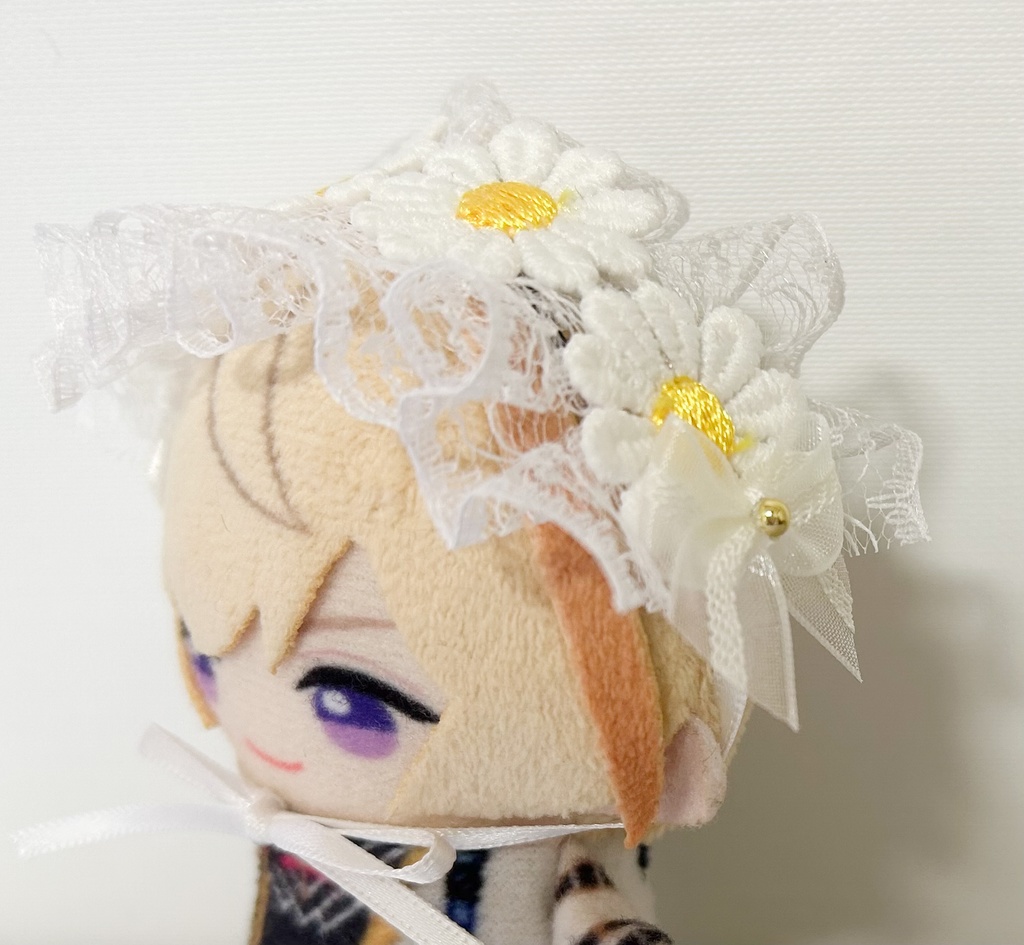 フリフリお花ヘッドドレス