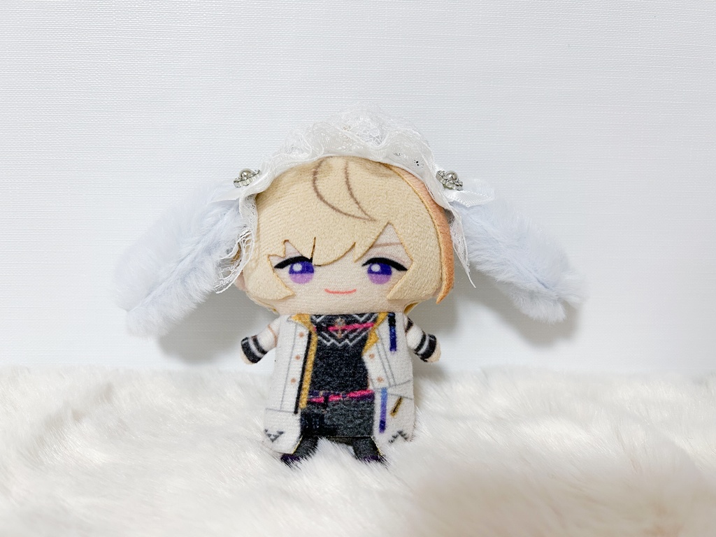 うさみみヘッドドレスあおピンク