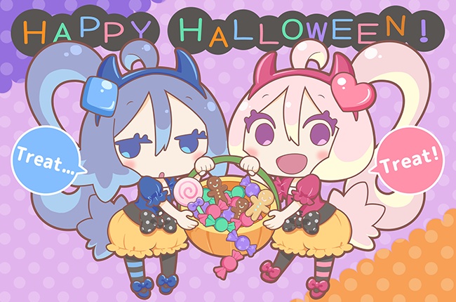 ハロウィンポストカード