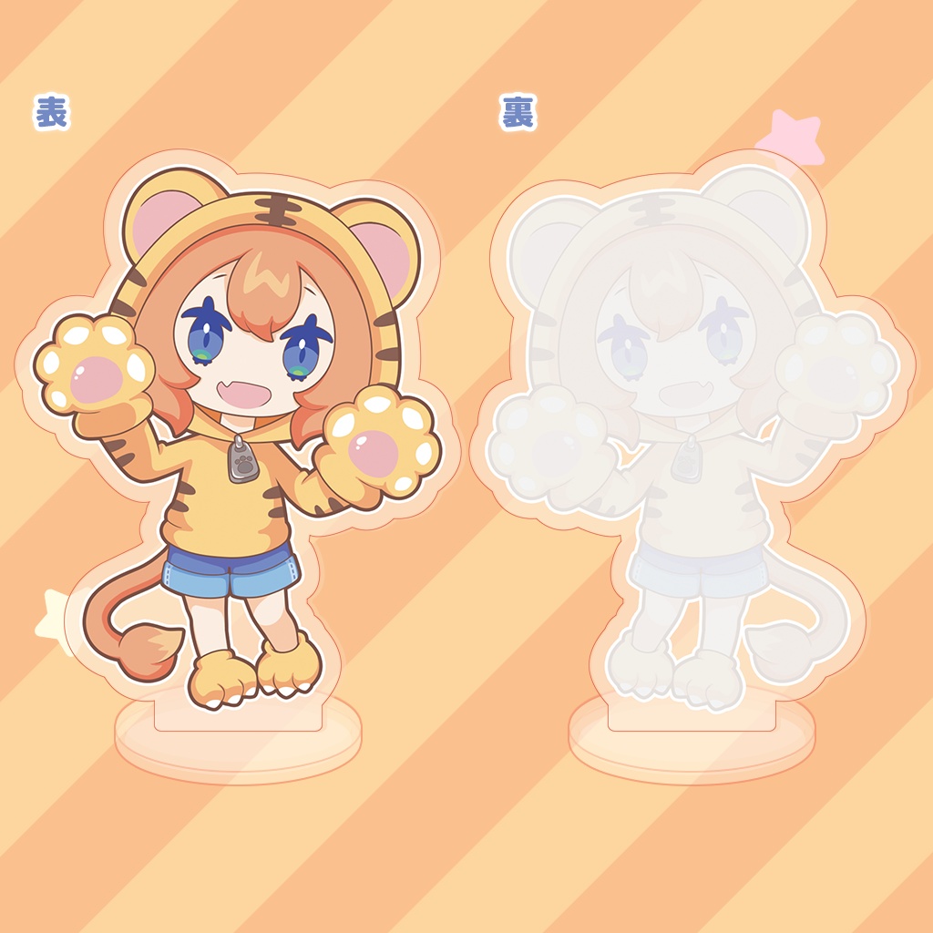 寅ネコさん アクリルフィギュア