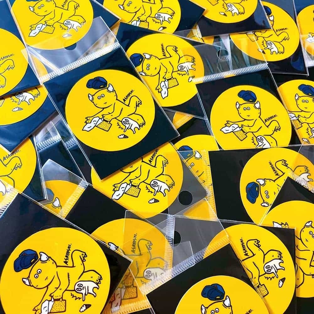 丸型ステッカー ビール