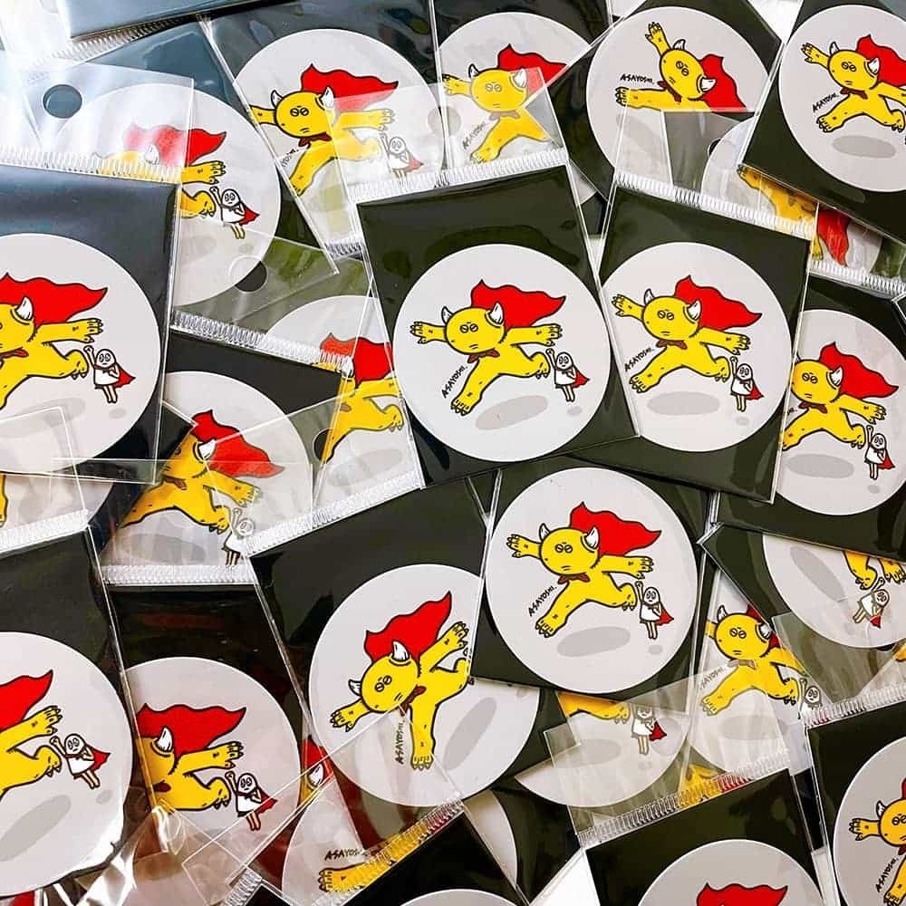 丸型ステッカー スーパーマン