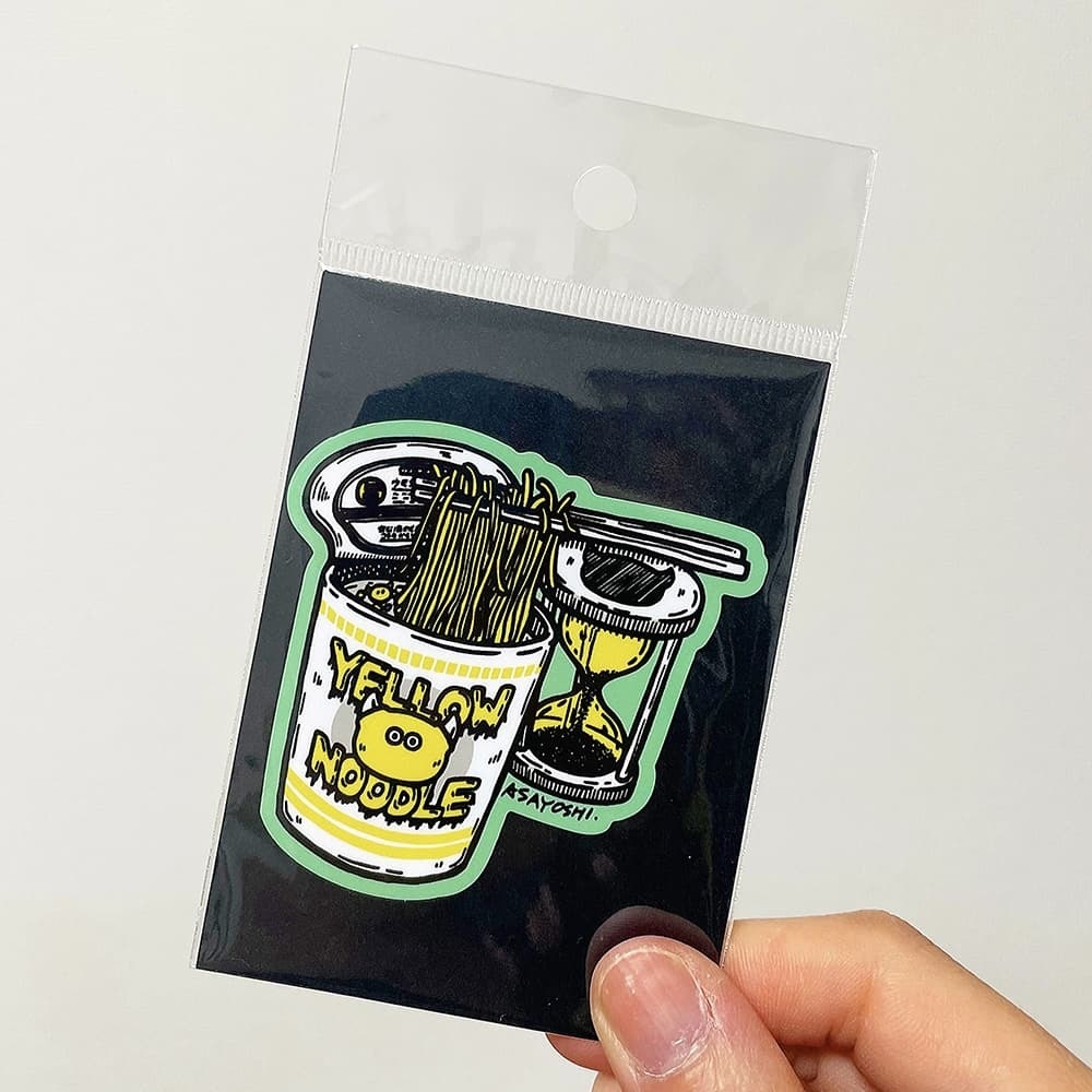 ステッカー カップラーメン