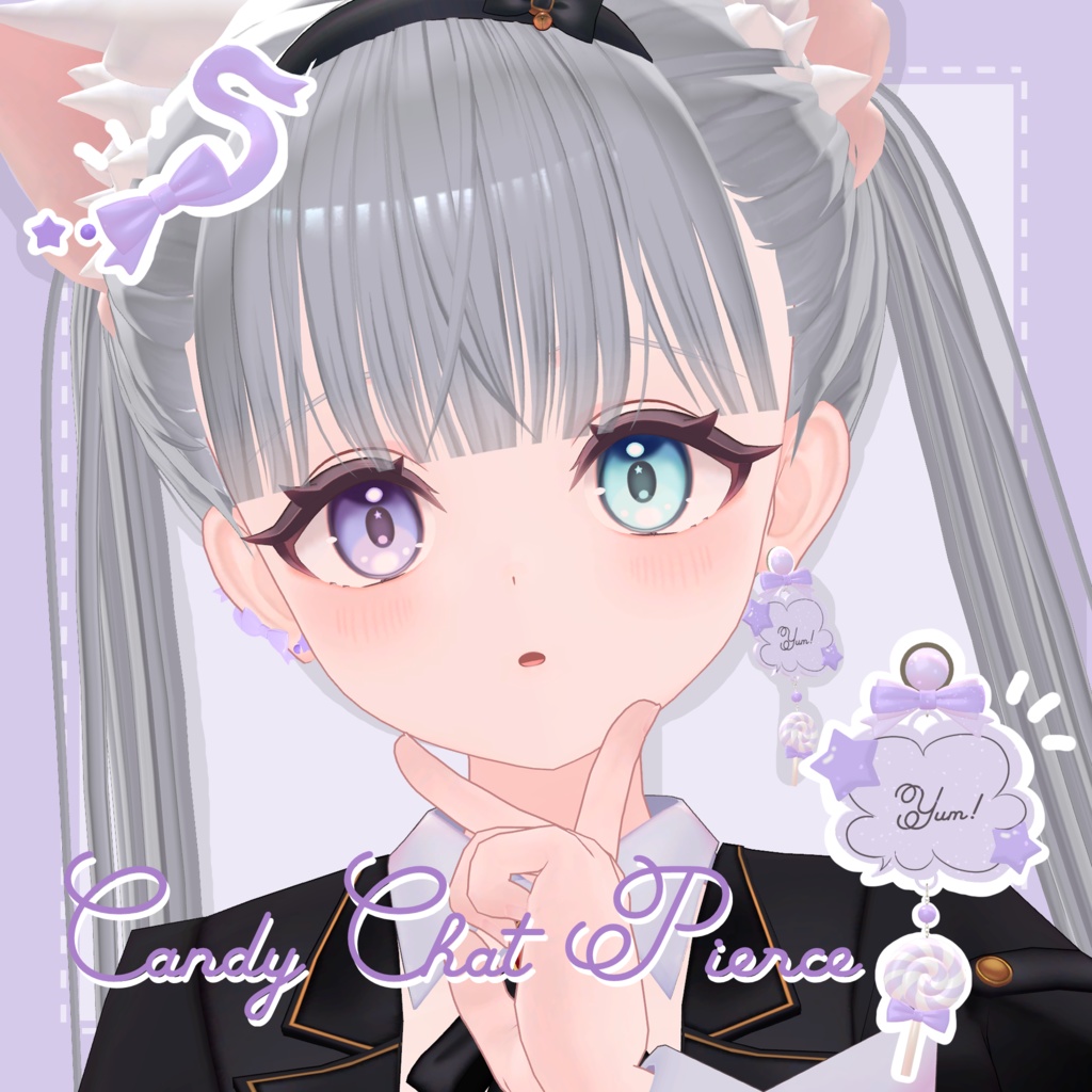 SALE!『Candy Chat Pierce』【13アバター対応】| TALKWELL! -MurMur-