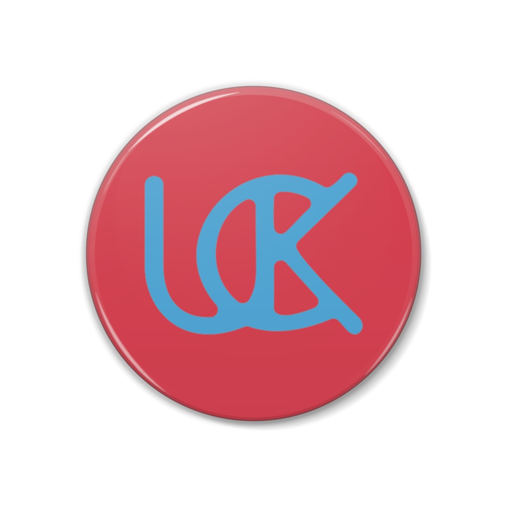 UCK推しロゴ缶バッジ