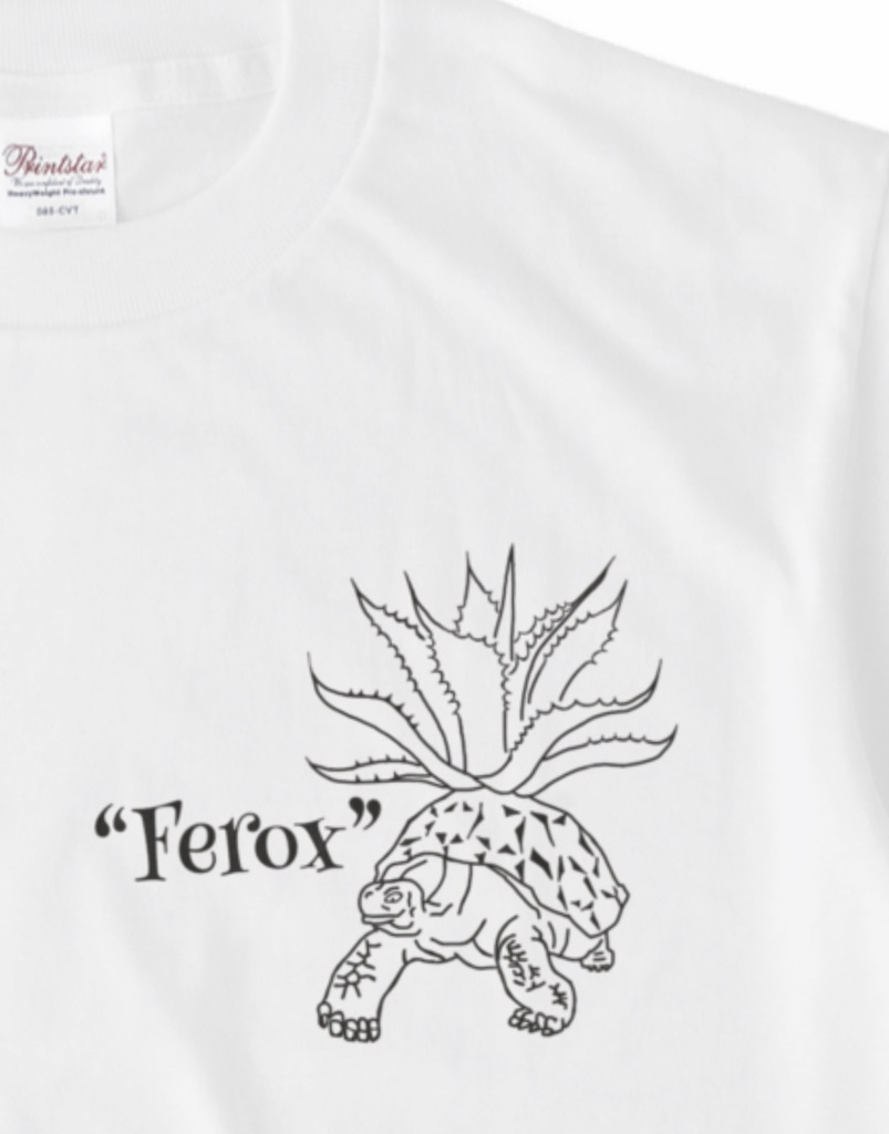 “Ferox” T-shirt WHT アガベ Tシャツ