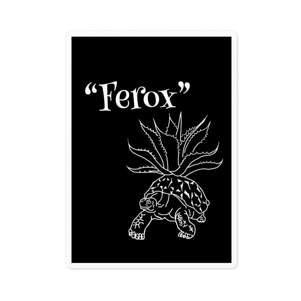 “Ferox” ステッカー
