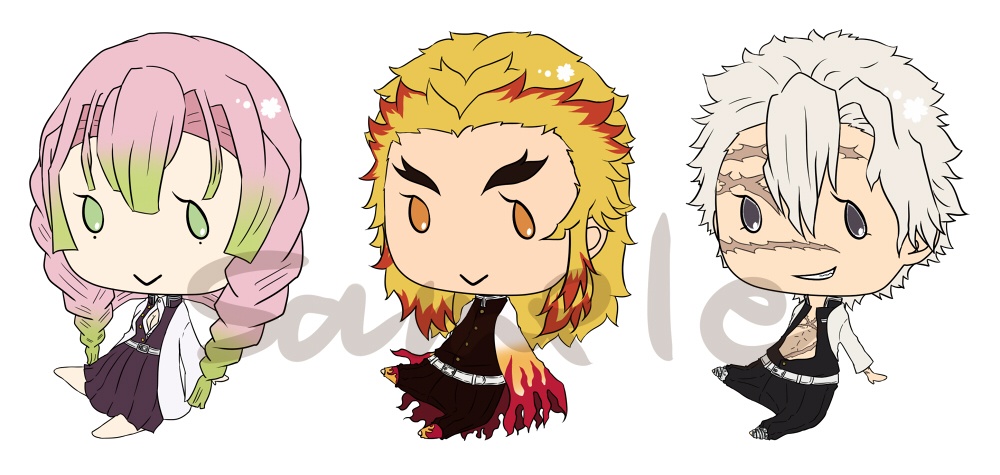 鬼滅の刃_はだしっこ_ステッカー