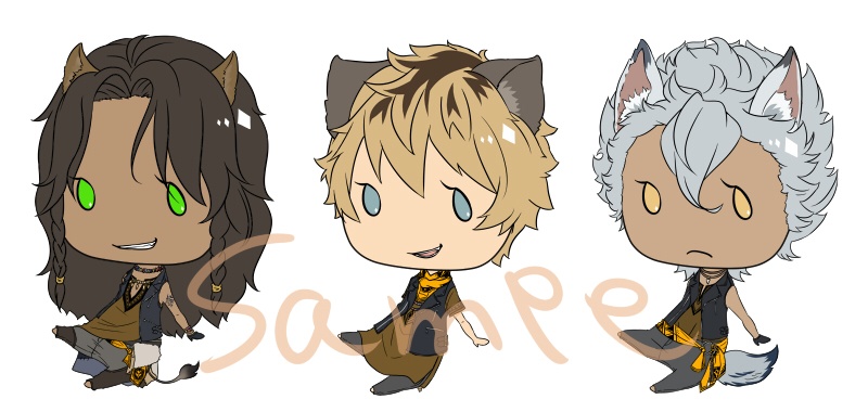 ツイステ_はだしっこステッカー