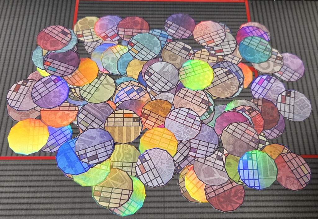 刀剣乱舞_多角形窓オーロラシール