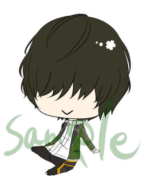 はだしっこ_ステッカー_刀剣乱舞