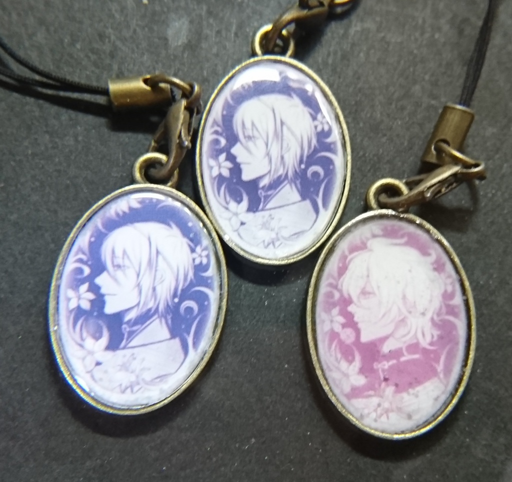 カメオ風レジン_刀剣乱舞