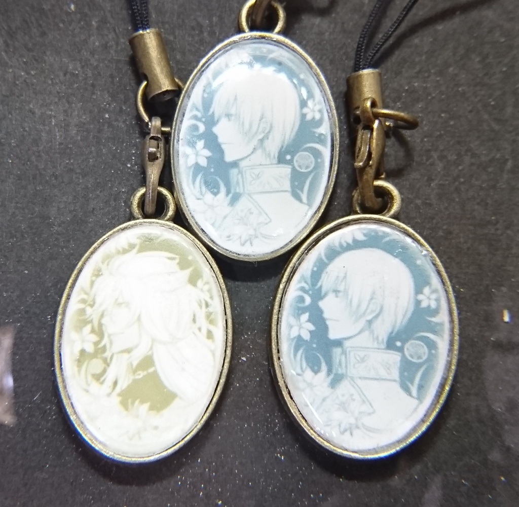 カメオ風レジン_刀剣乱舞