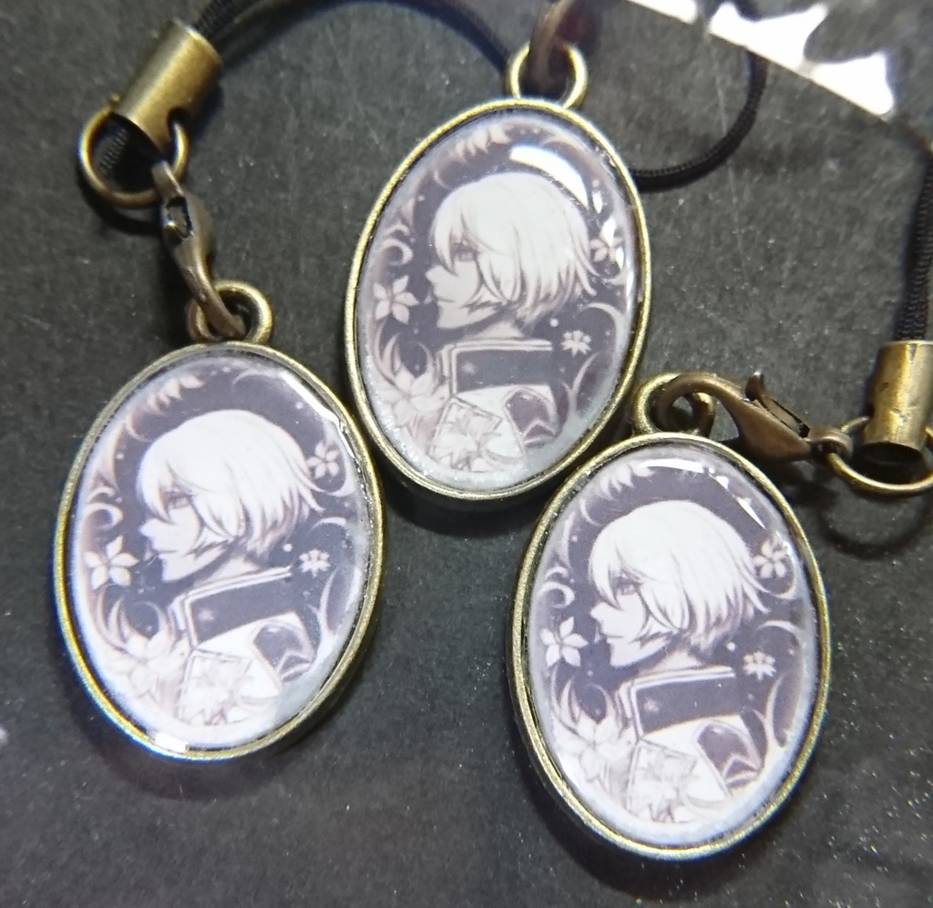 カメオ風レジン_刀剣乱舞