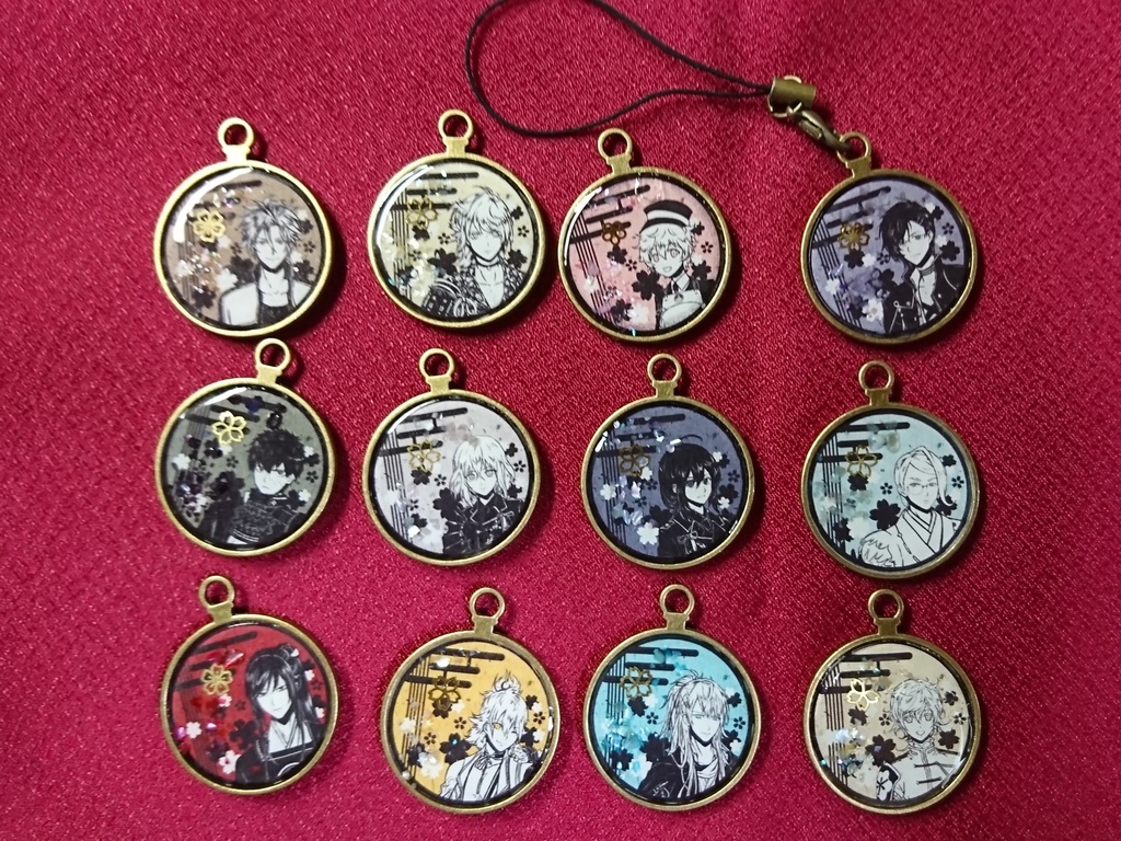 刀剣乱舞_時計レジン