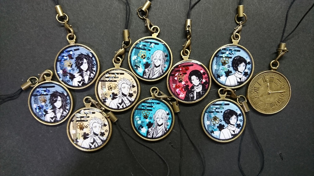 刀剣乱舞_時計レジン