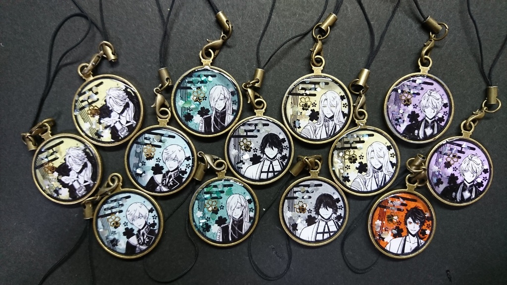 刀剣乱舞_時計レジン