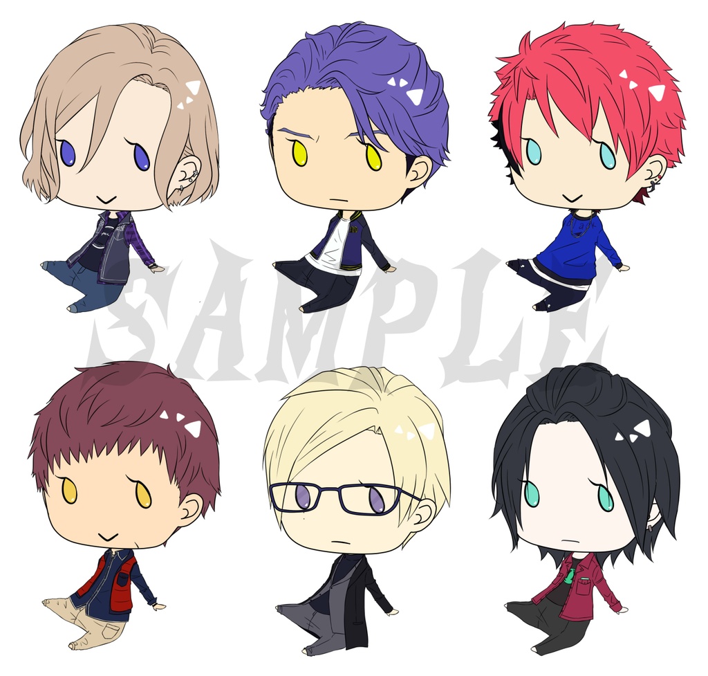 A3!_ステッカー_はだしっこ