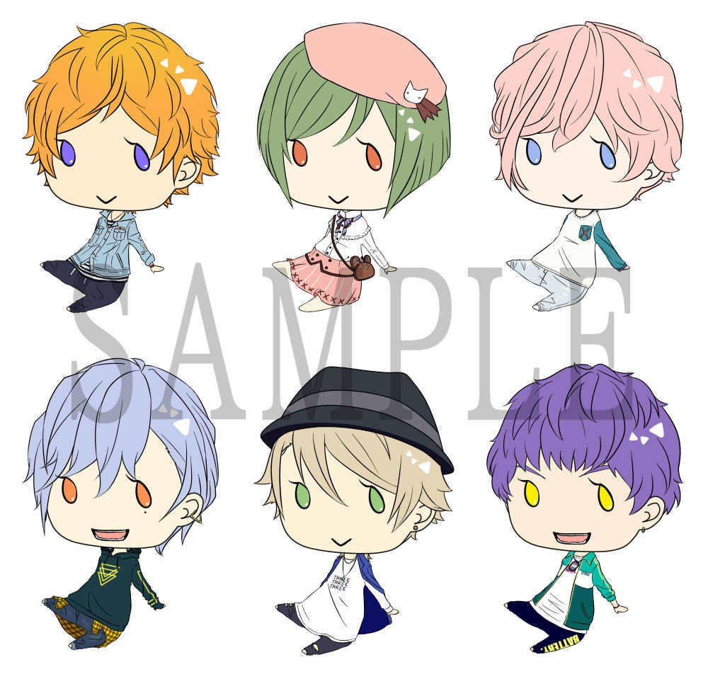 A3!_ステッカー_はだしっこ