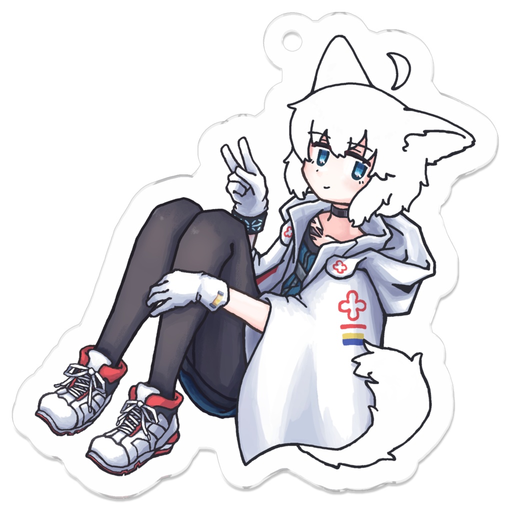 アクリルキーホルダー ススーロ(透過)