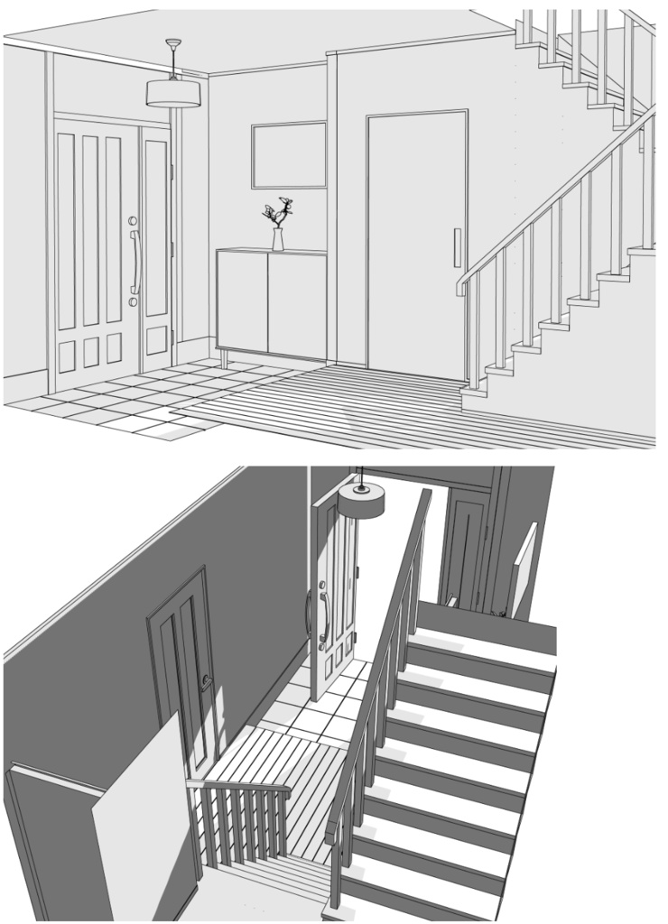 【3D】一軒家セット