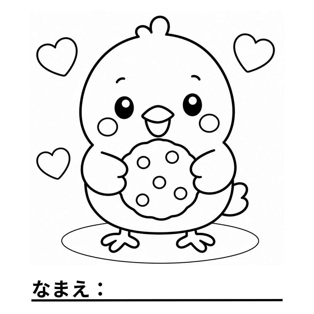 【デジタル販売】3才からのどうぶつぬりえ 6枚セット