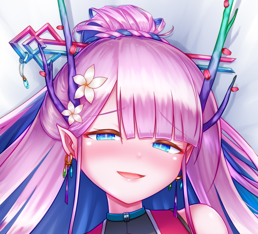 【オリジナル】眠り龍のお姉さん 抱き枕カバー