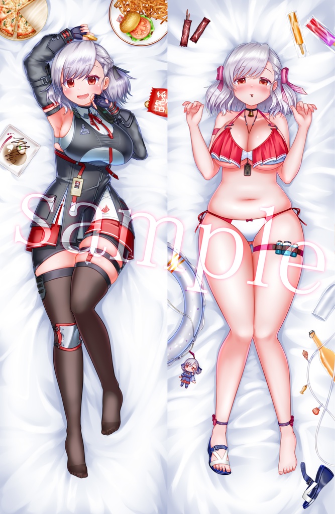 【ドールズフロントライン2:エクシリウム】サブリナ 抱き枕カバー