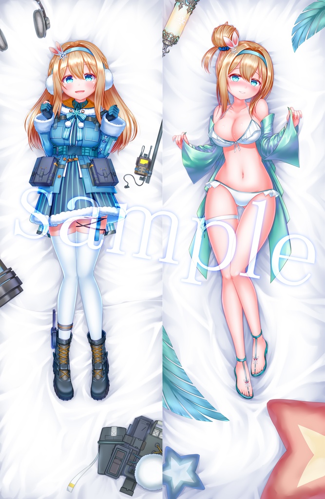 【ドールズフロントライン2:エクシリウム】スオミ 抱き枕カバー