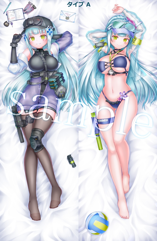 【ドールズフロントライン2:エクシリウム】クルカイ 抱き枕カバー