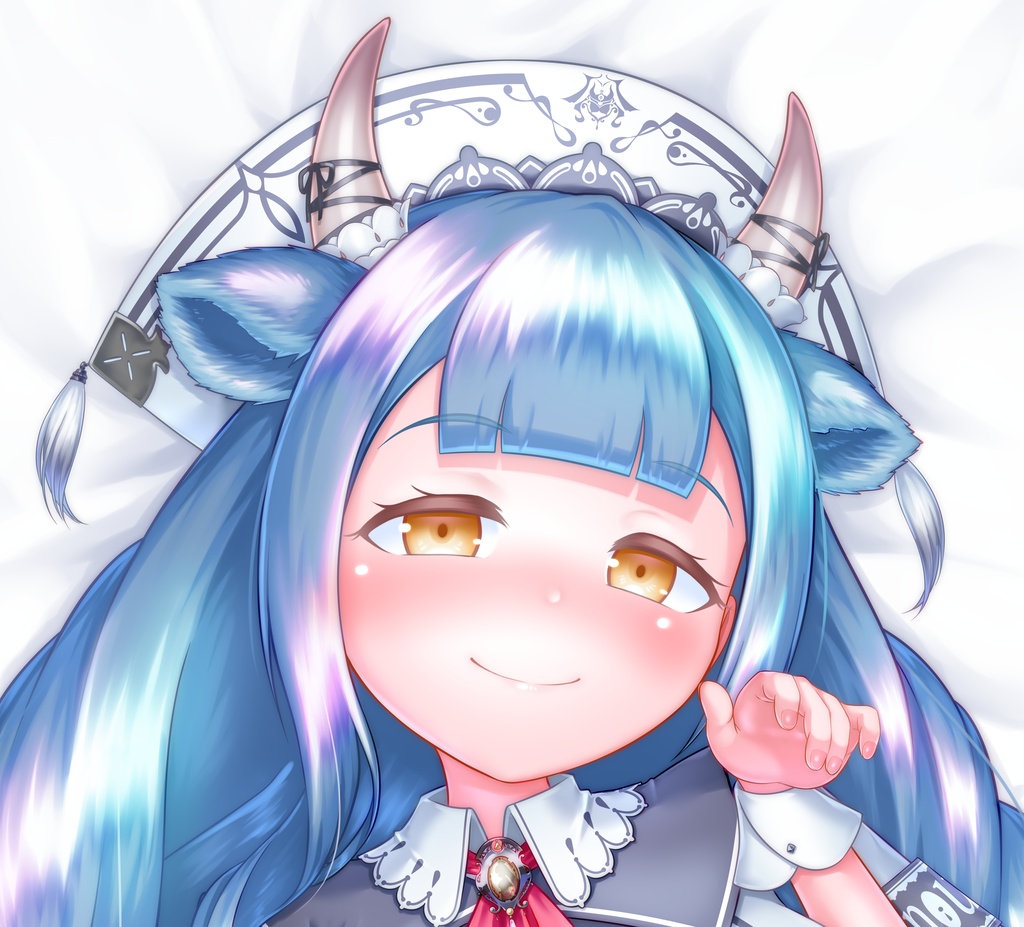 【オリジナル】牛のシスターさん 抱き枕カバー