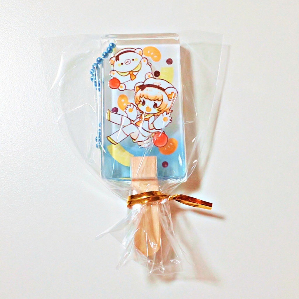しろくまちゃん アイスアクリルキーホルダー