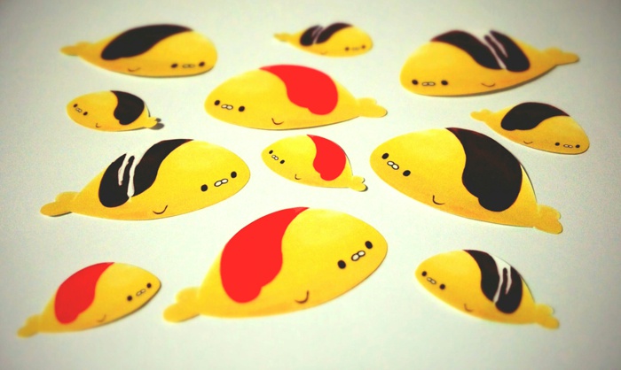 おむざらしシールセット