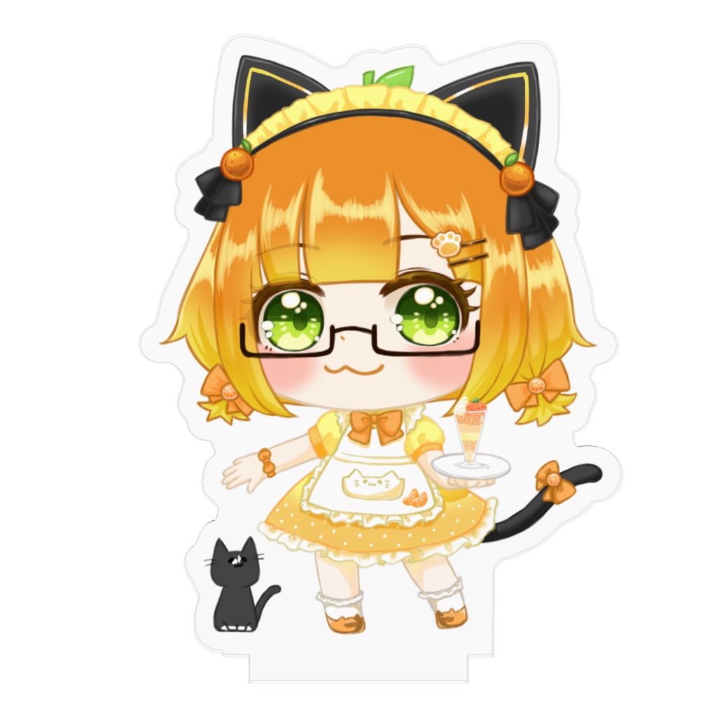 妄想カフェアクリルフィギュアみかん