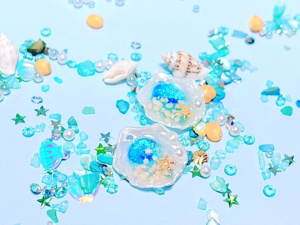 貝殻ポシェット