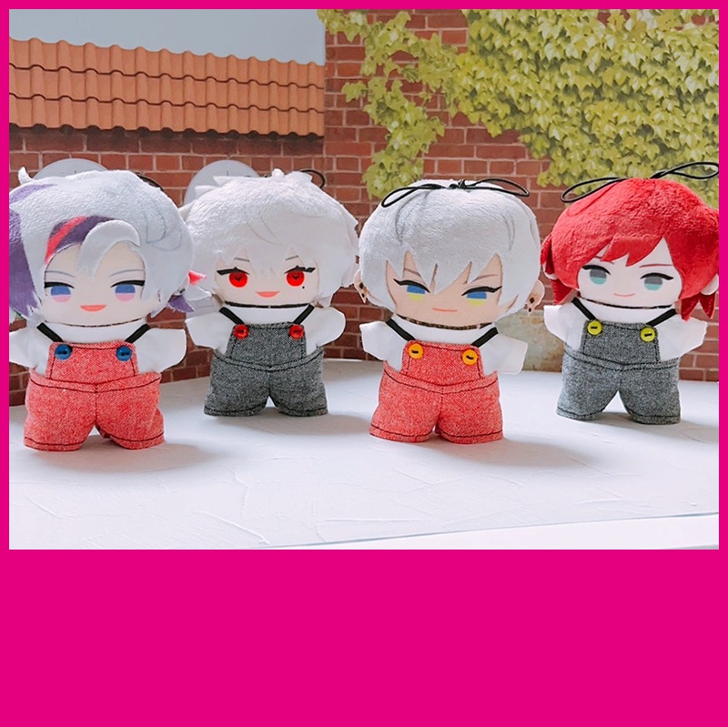 ブラック&レッドデニムサロペット