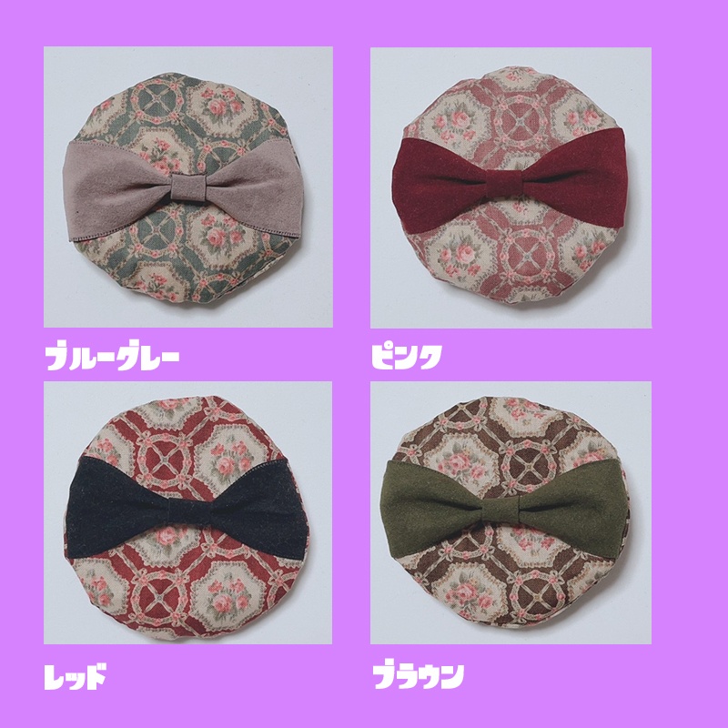 クラシックりぼんベレー帽