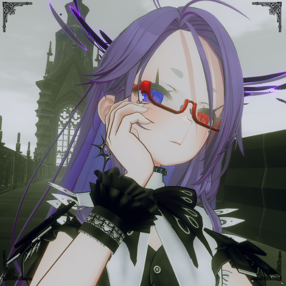 【無料~】VRChat想定ゴシックカフス