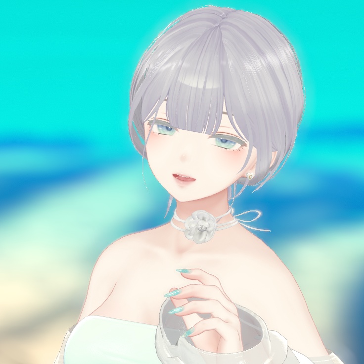 「全アバター対応」Mercuryネイル「MDollnail対応」#NeRosaVRC