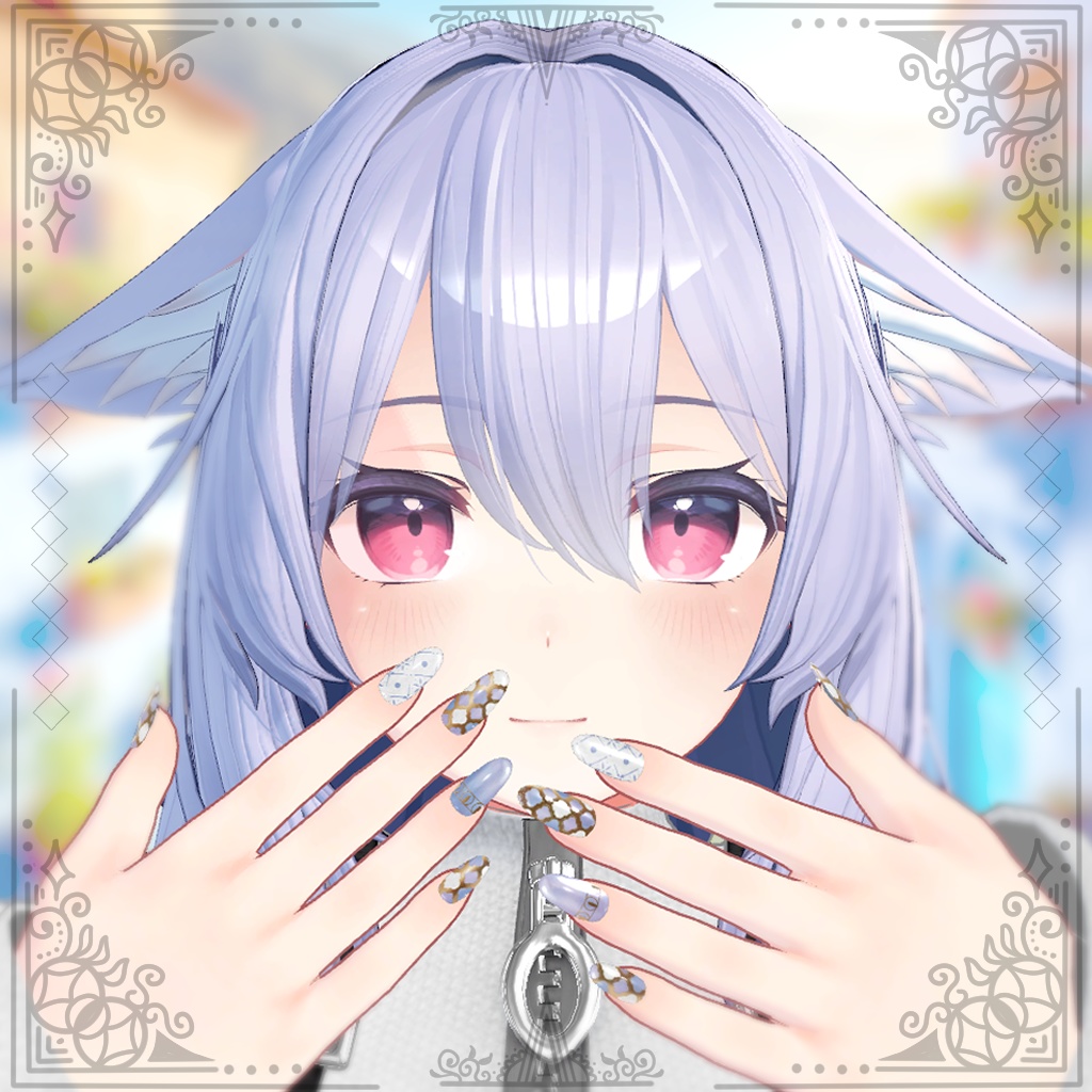 「複数アバター対応」Moroccan Nail Chips「MDollnail対応」#NeRosaVRC